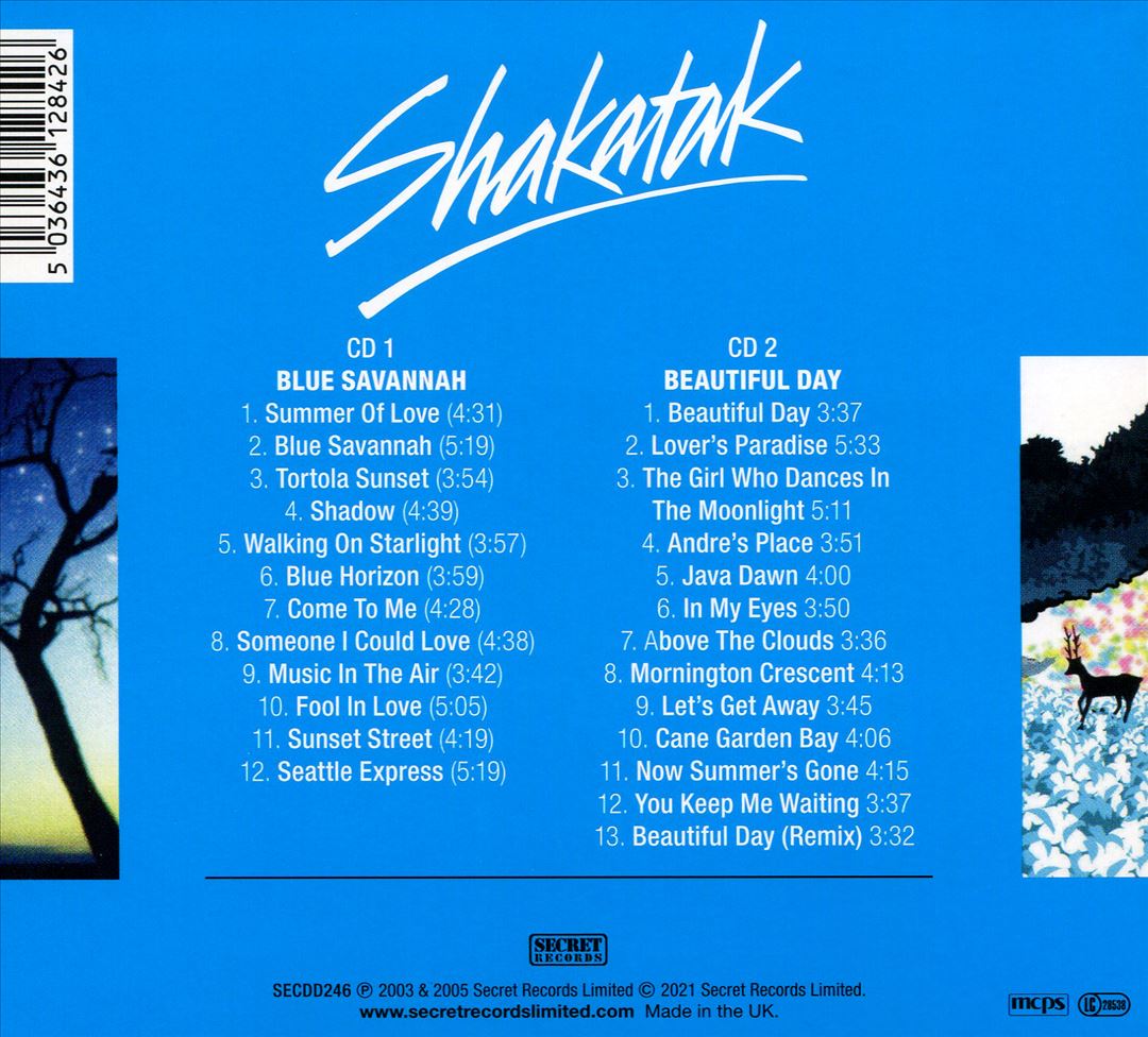 Blue Savannah & Beautiful Day cover art