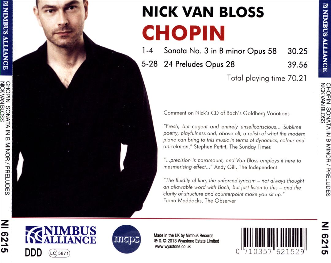 Chopin: Sonata in B Minor & 24 Preludes cover art