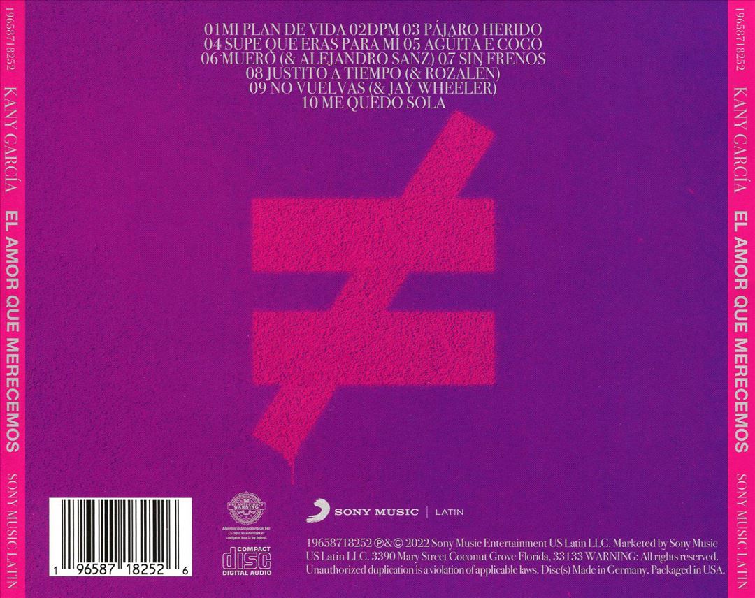 Amor Que Merecemos cover art
