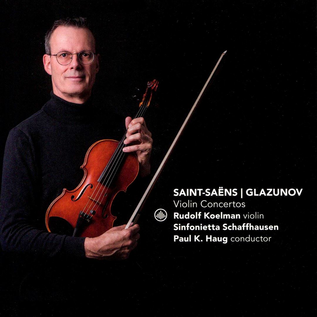 Saint-Saëns: Violin Concerto No. 3, Op. 61; Glazunov: Violin Concerto Op. 82 cover art