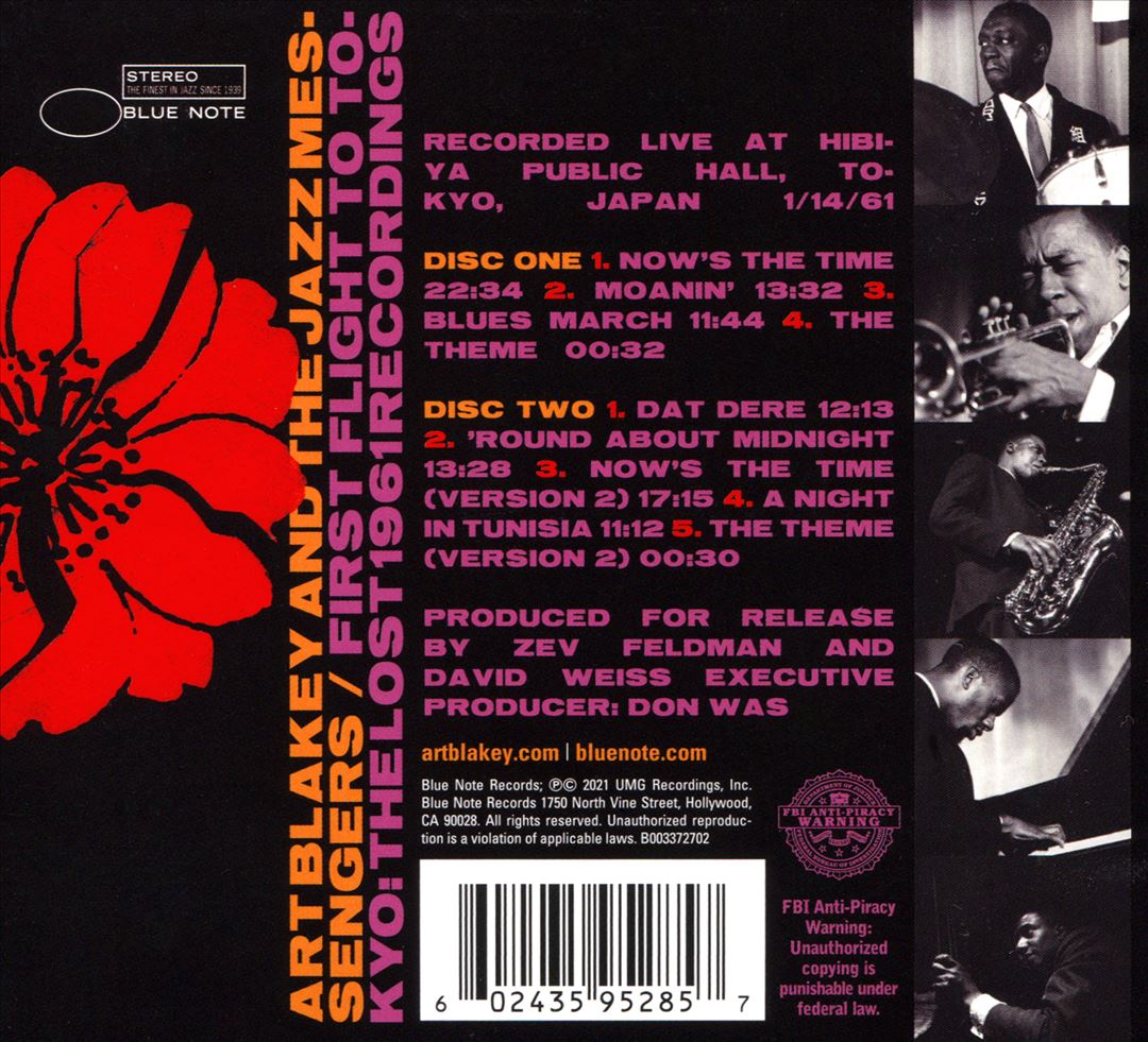 First Flight to Tokyo: The Lost 1961 Recordings cover art