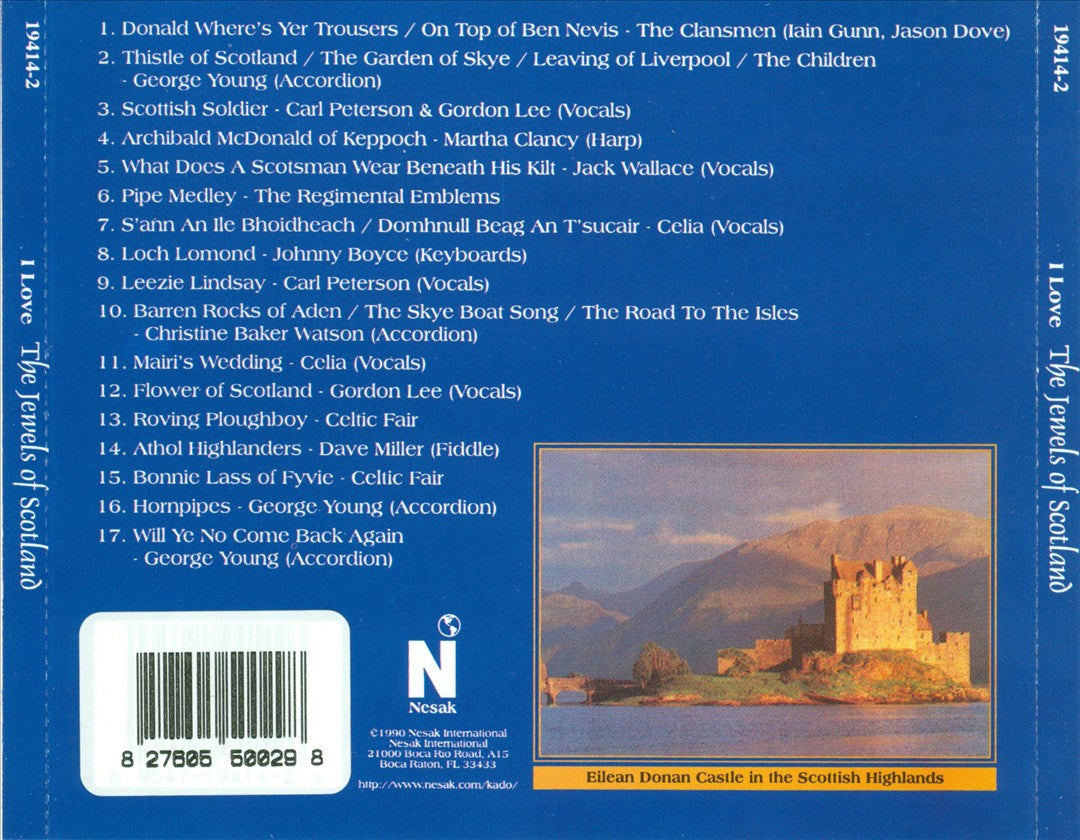 I Love: The Jewels of Scotland cover art