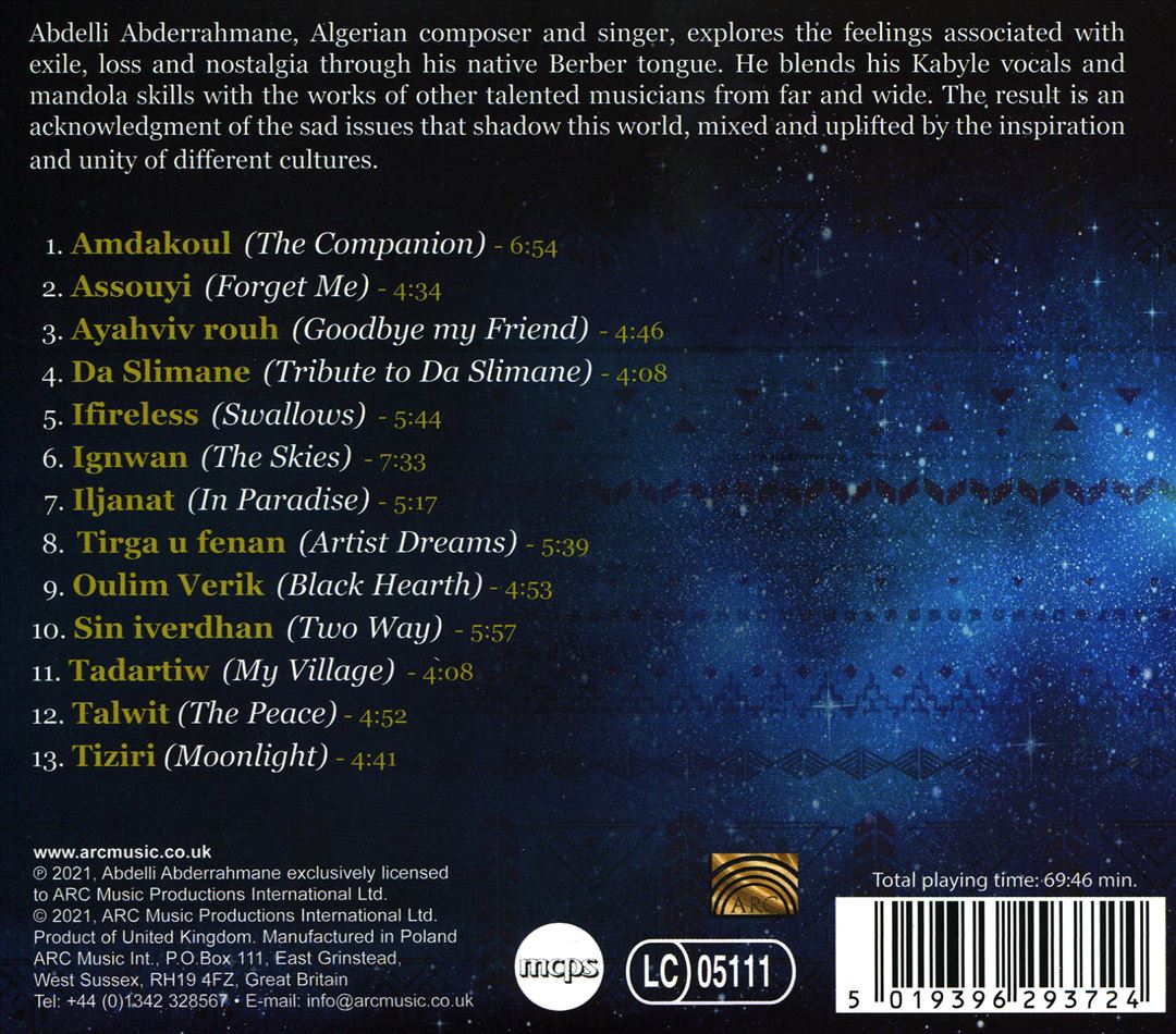Songs of Exile cover art