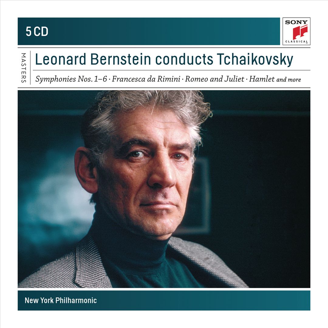 Leonard Bernstein conducts Tchaikovsky cover art