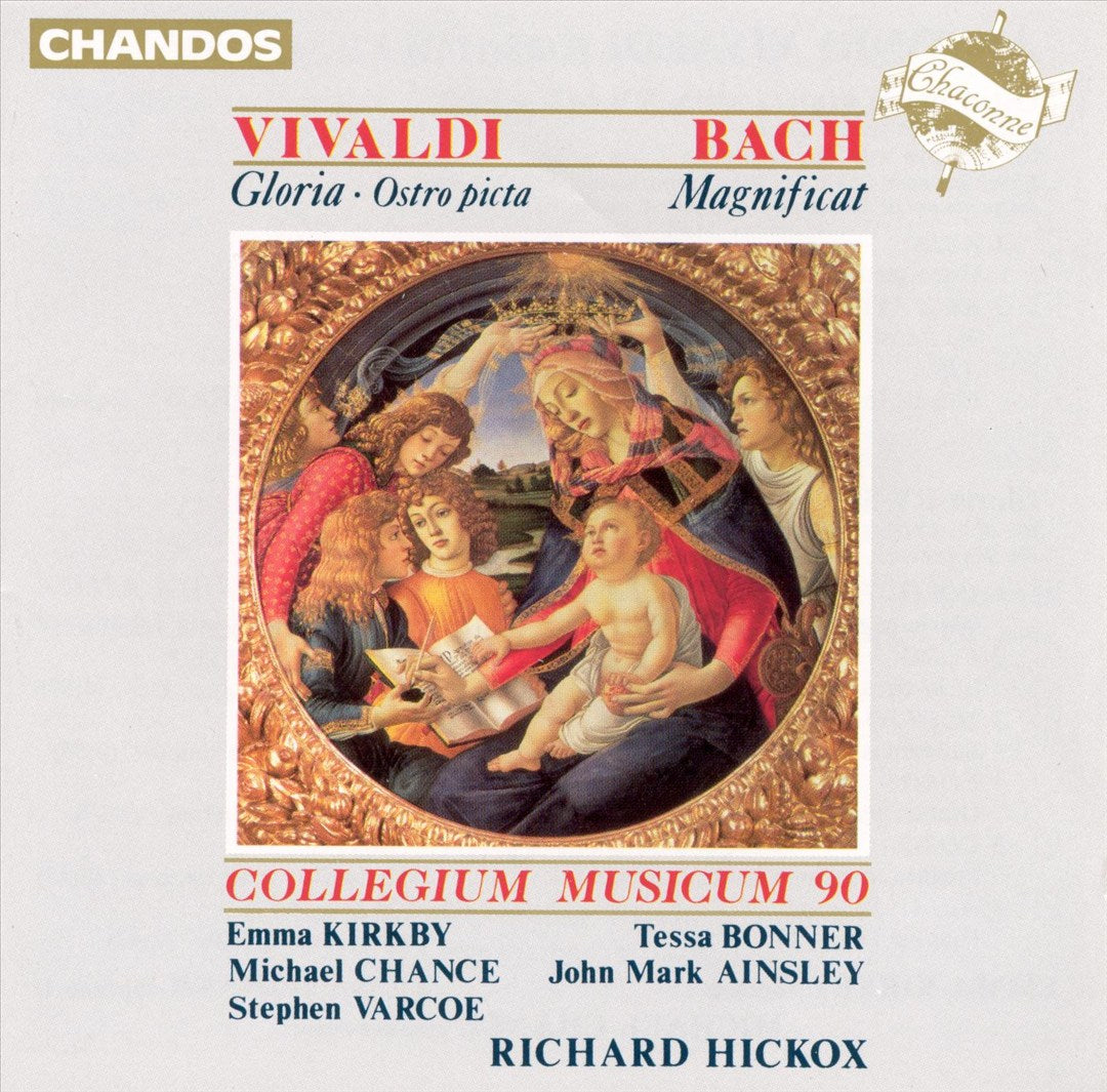Vivaldi: Gloria; Ostro picta; Bach: Magnificat cover art