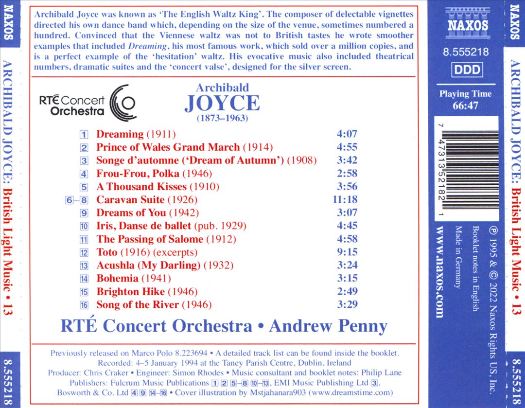 Archibald Joyce: Caravan Suite cover art