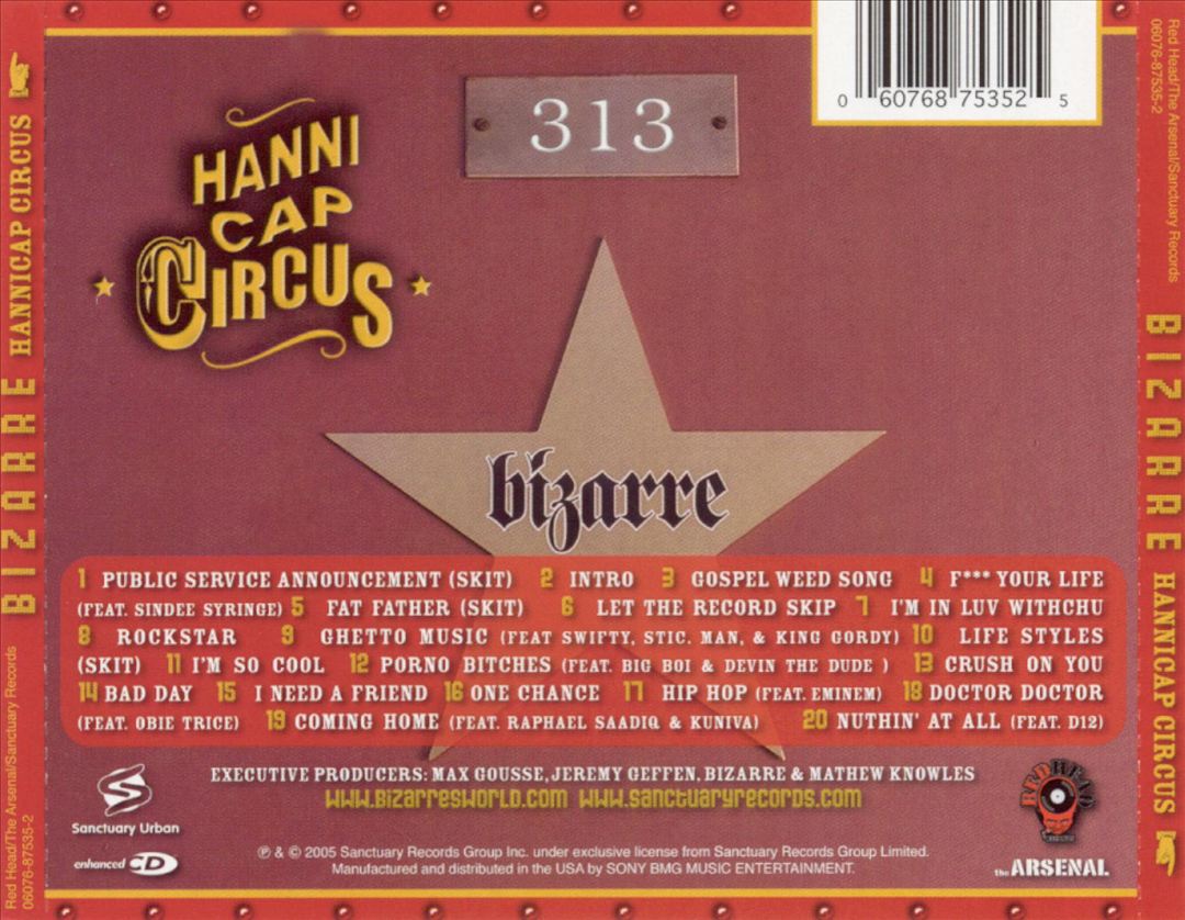 Hannicap Circus cover art