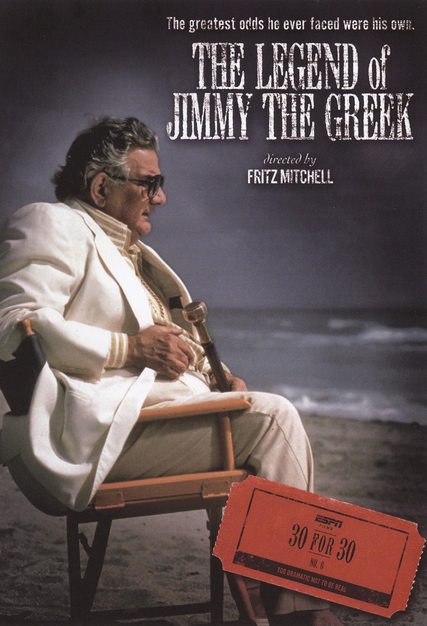 ESPN Films 30 for 30: The Legend of Jimmy the Greek cover art