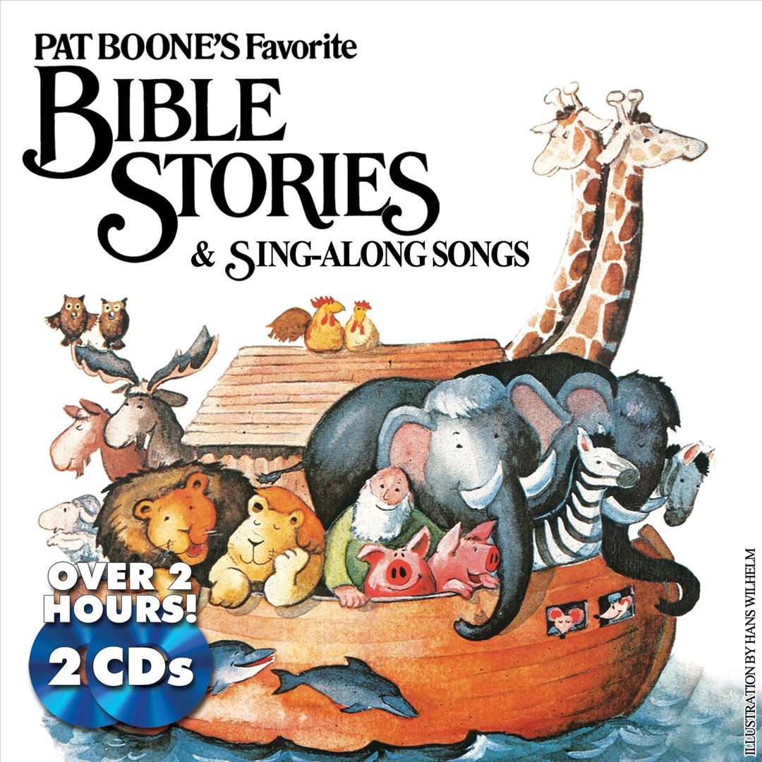 Pat Boone's Favorite Bible Stories & Sing-Along Songs cover art