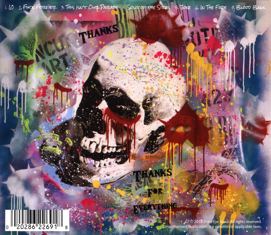 Thanks for Everything cover art