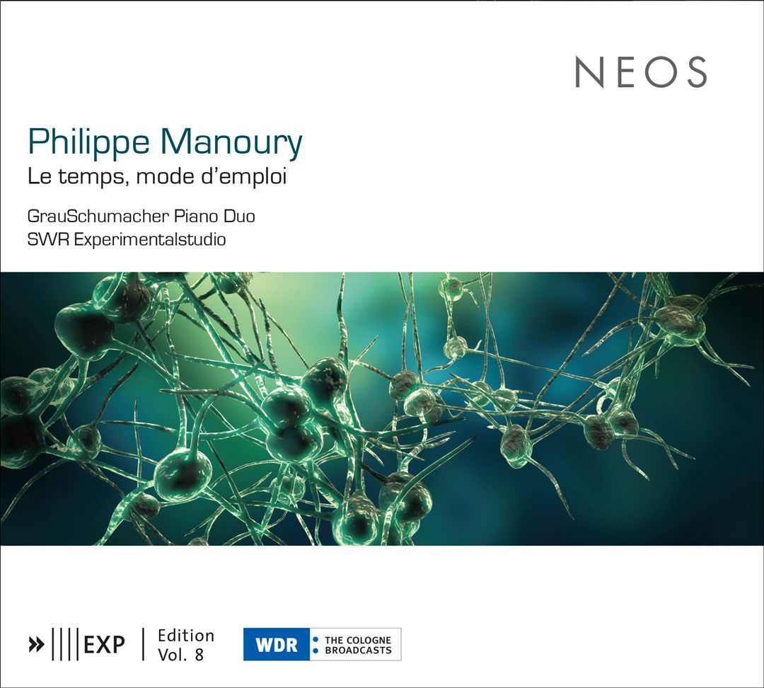 Philippe Manoury: Le temps, mode d'emploi cover art