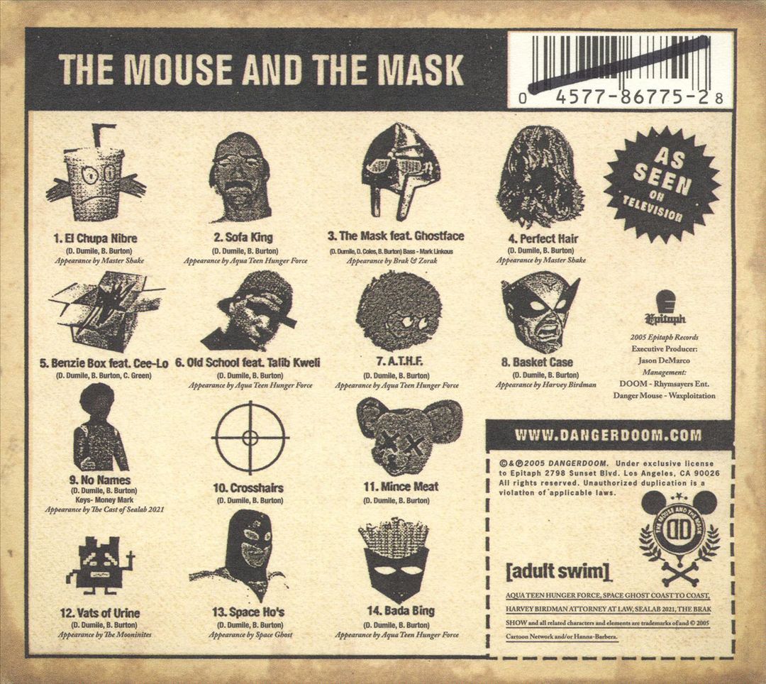 Mouse and the Mask cover art