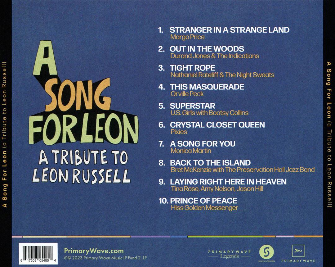 Song for Leon: A Tribute to Leon Russell cover art