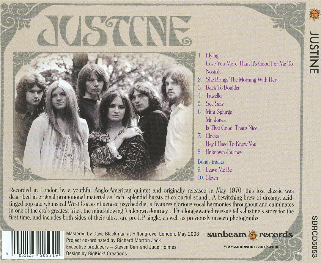 Justine cover art