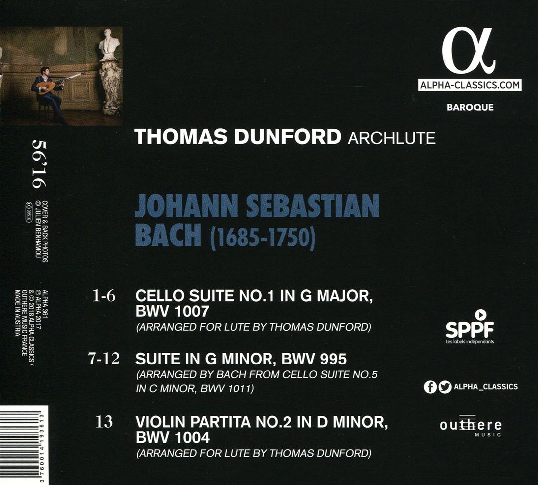 Bach cover art
