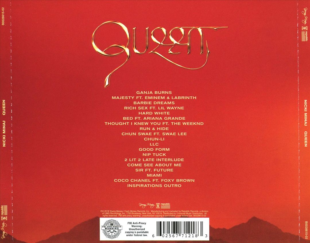 Queen cover art