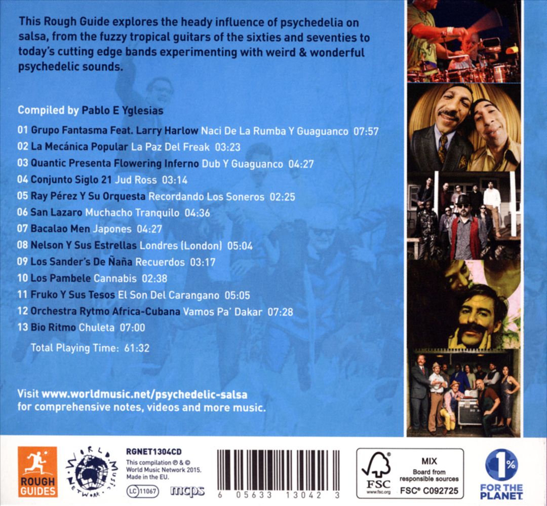 Rough Guide to Psychedelic Salsa cover art