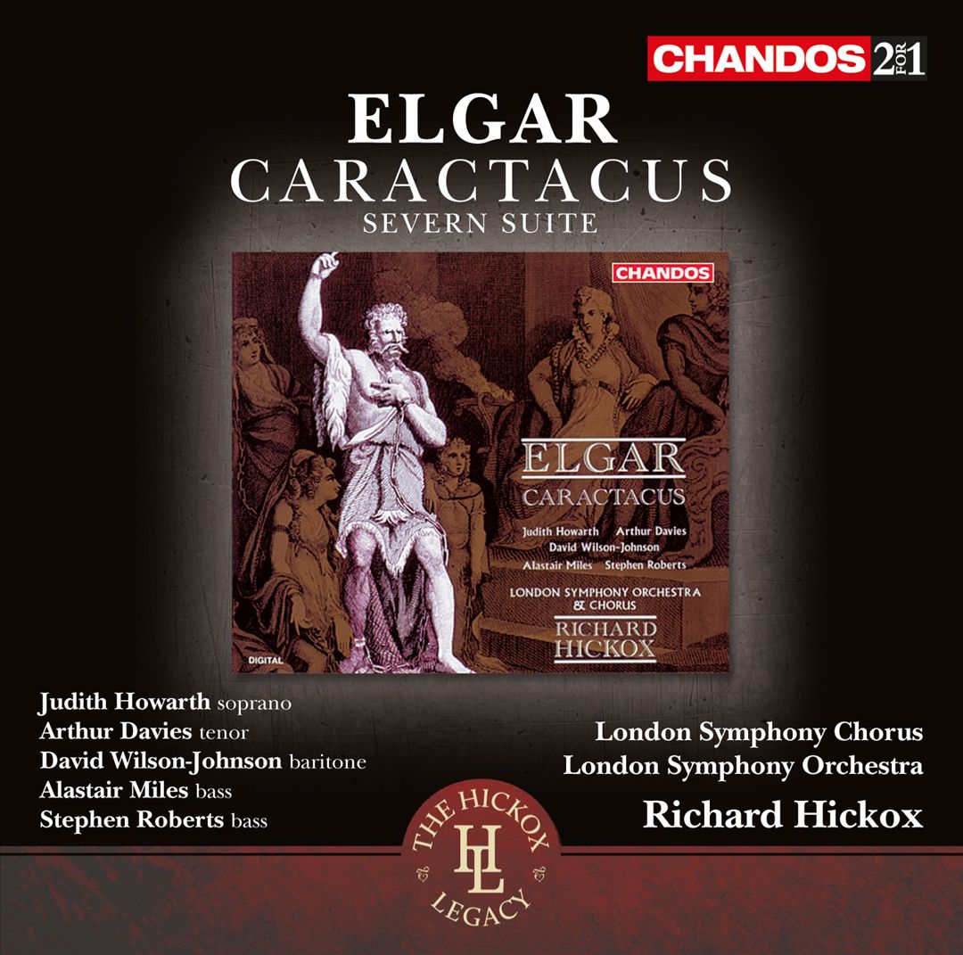 Elgar: Caractacus; Severn Suite cover art