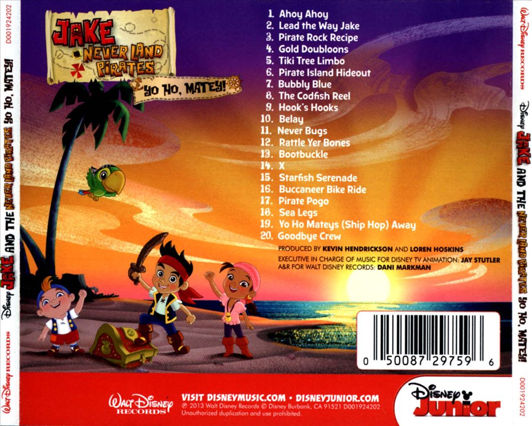 Jake and the Never Land Pirates: Yo Ho, Matey! cover art