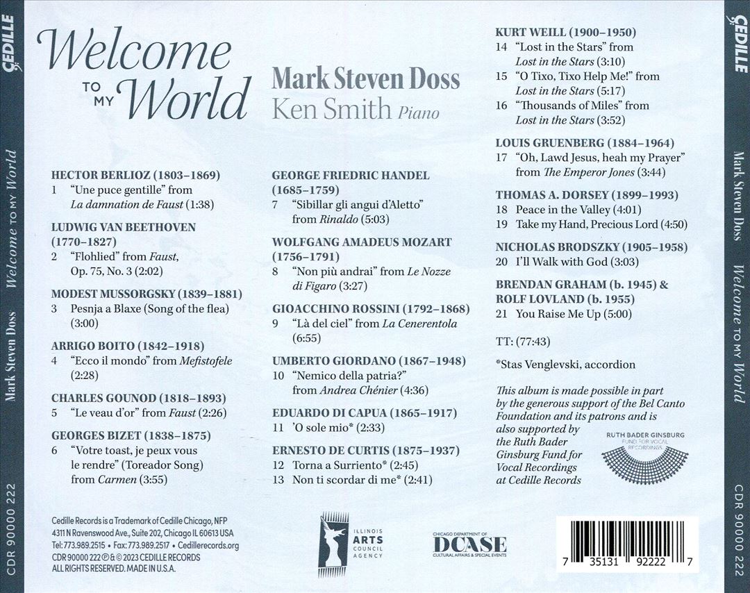 Welcome to My World cover art
