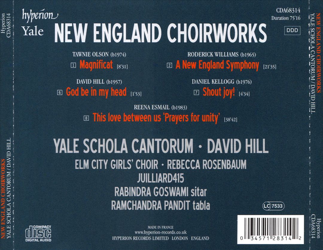 New England Choirworks cover art
