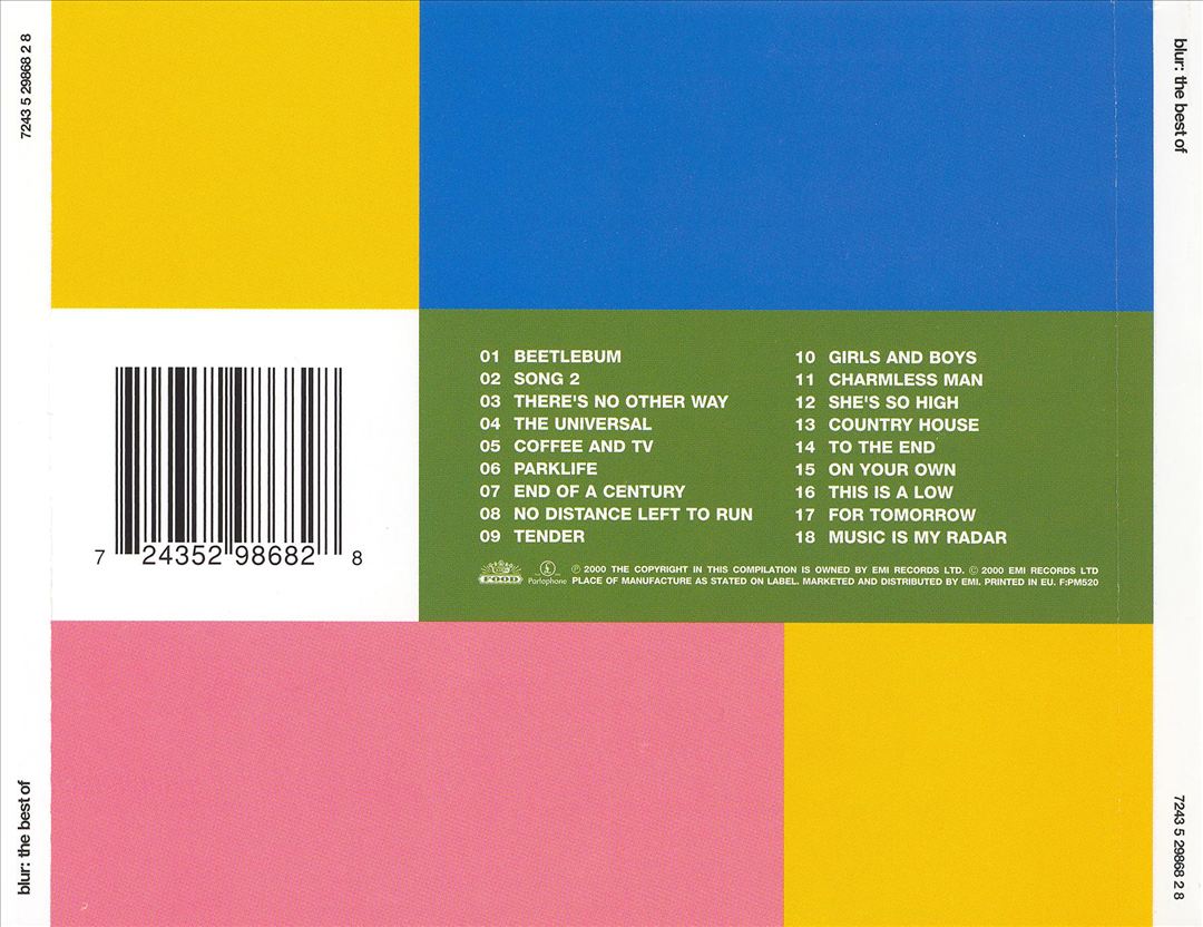 Best of Blur cover art