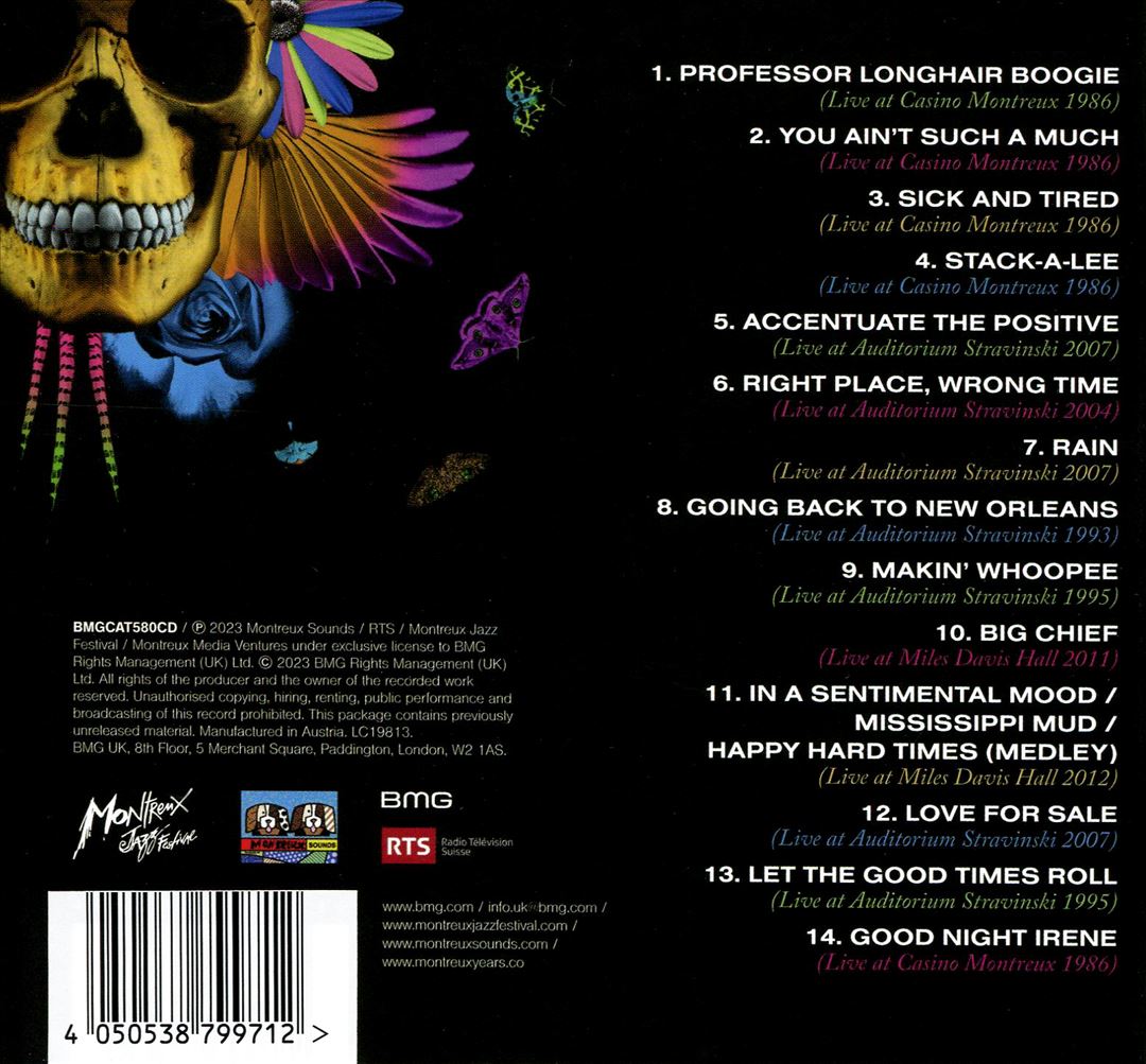 Montreux Years cover art