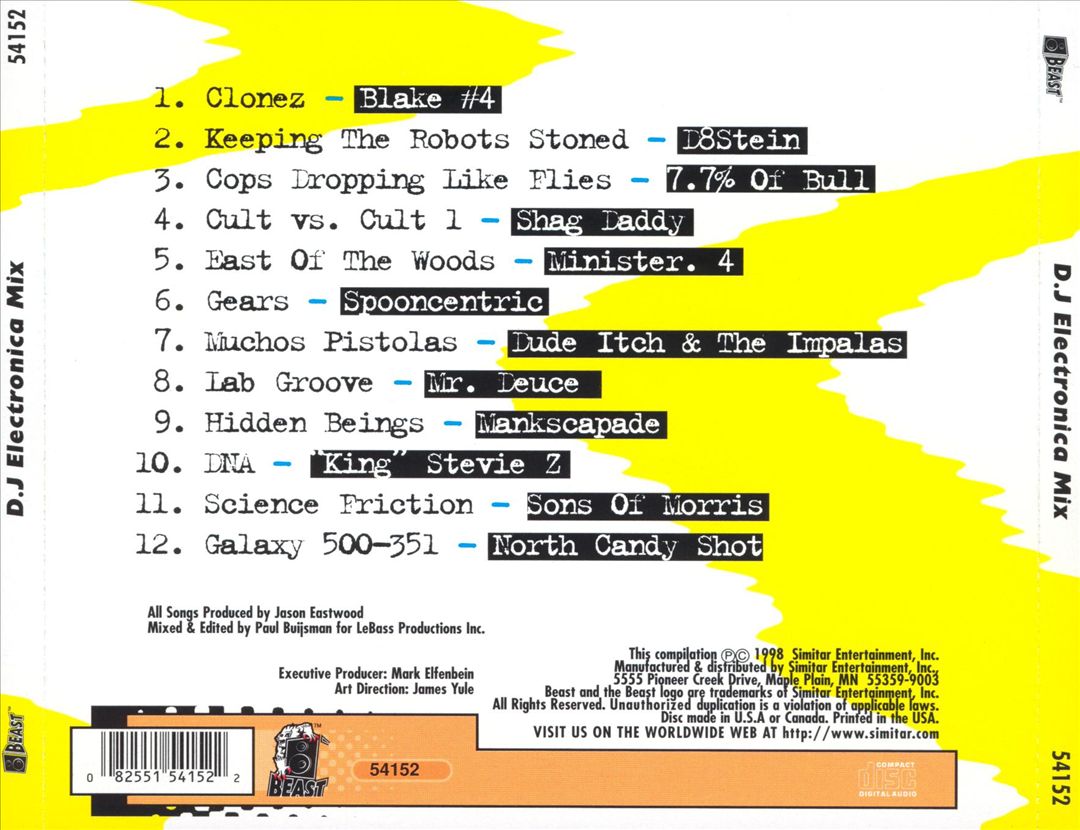 DJ Electronica Mix cover art