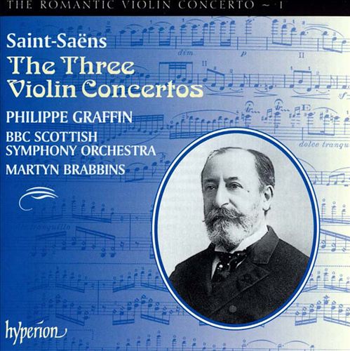 Saint-Saëns: Violin Concertos cover art