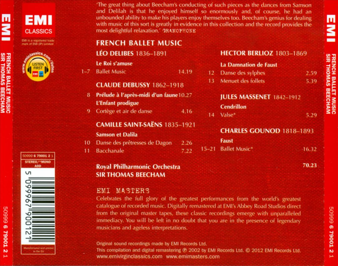 French Ballet Music cover art