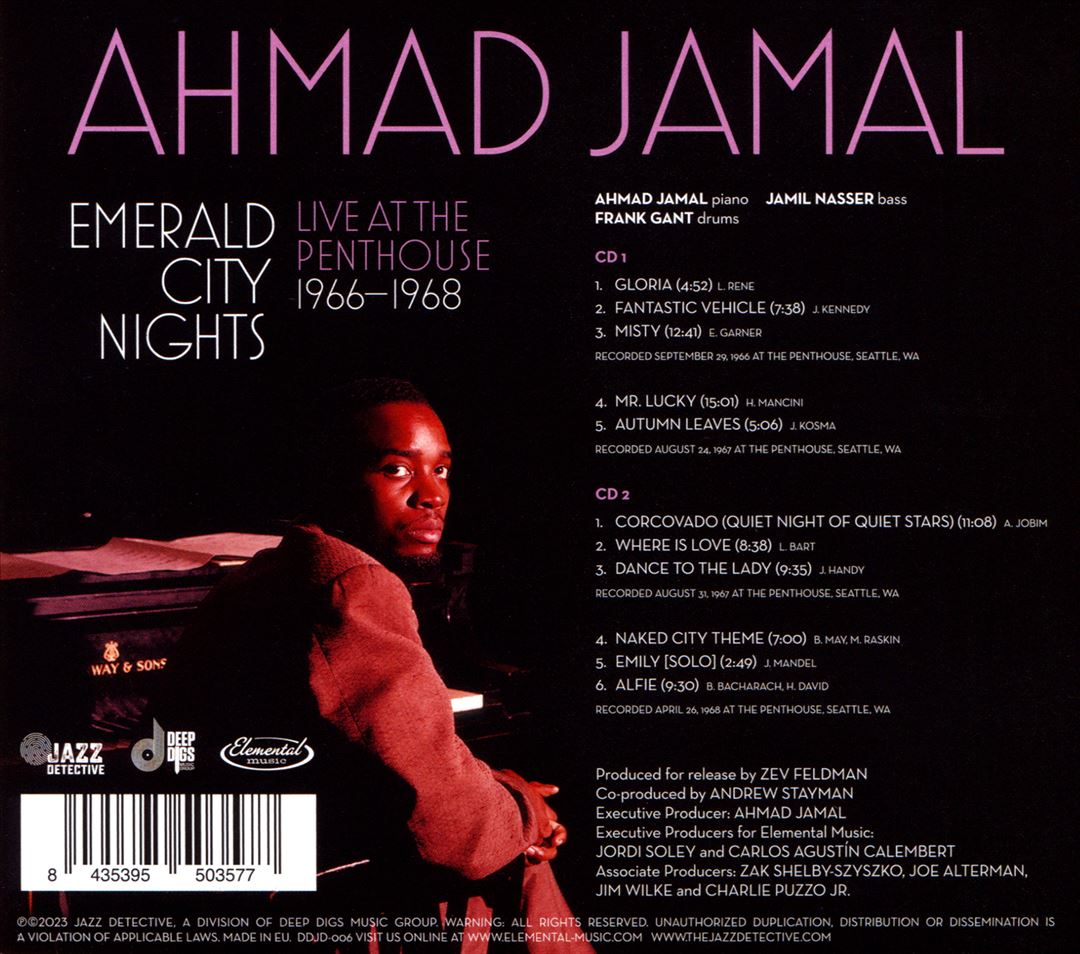 Emerald City Nights: Live at the Penthouse, Vol. 3: 1966-1968 cover art