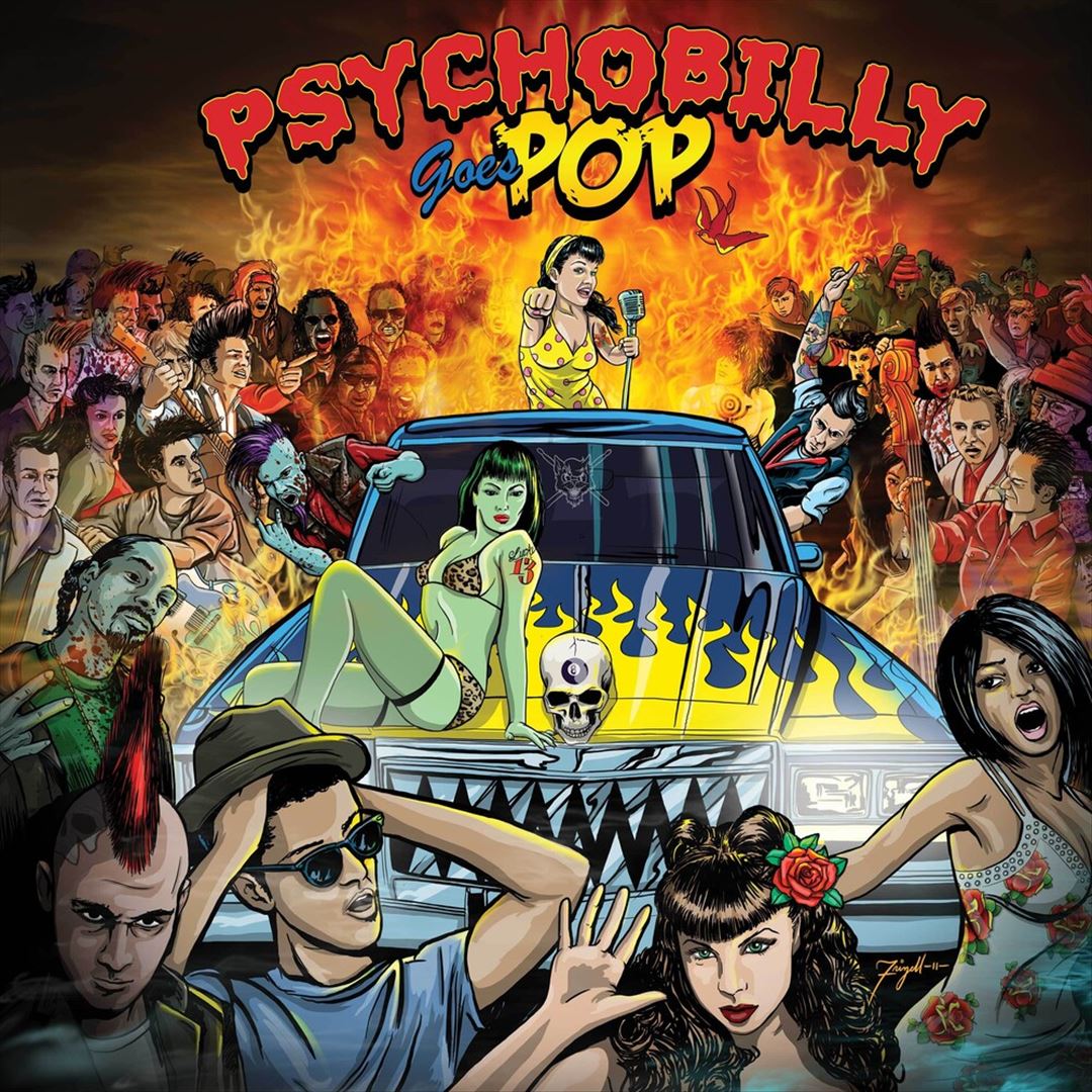 Psychobilly Goes Pop cover art
