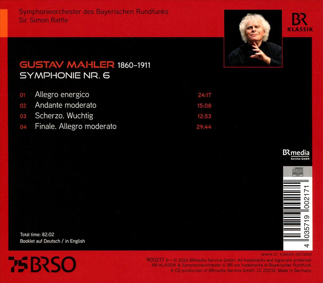 Mahler: Symphonie Nr. 6 cover art