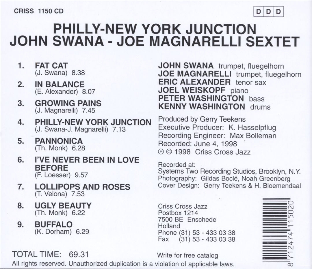 Philly-New York Junction cover art