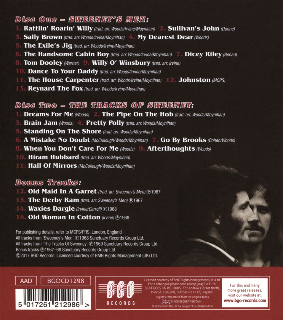 Sweeney's Men/The Tracks of Sweeney cover art