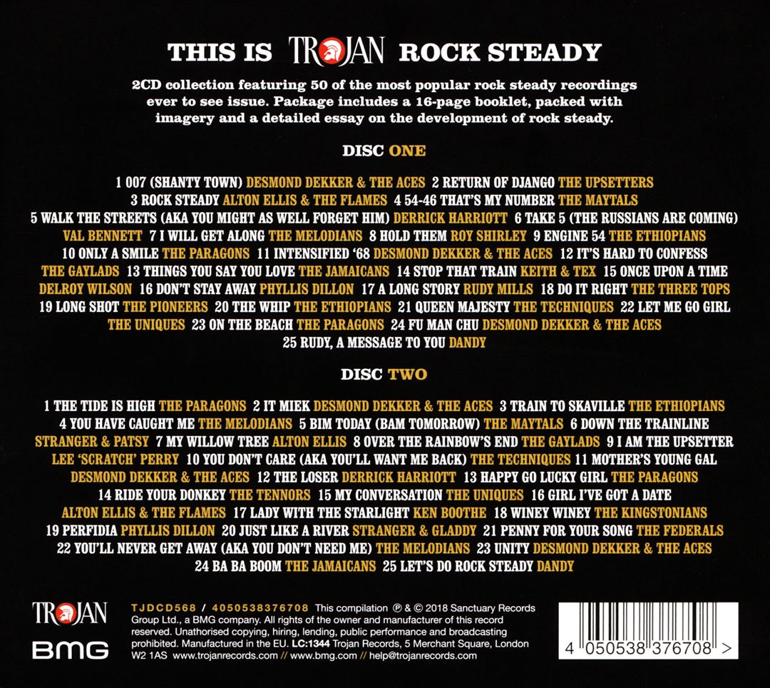 This Is Trojan Rock Steady cover art