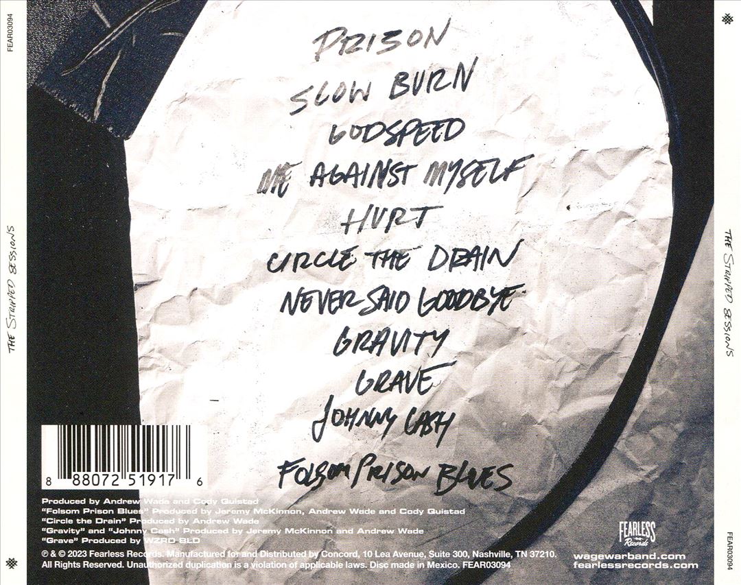 Stripped Sessions cover art