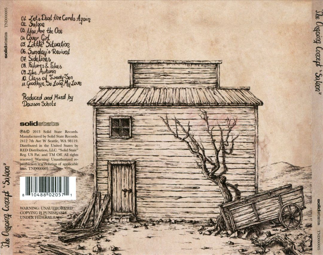 Saloon cover art
