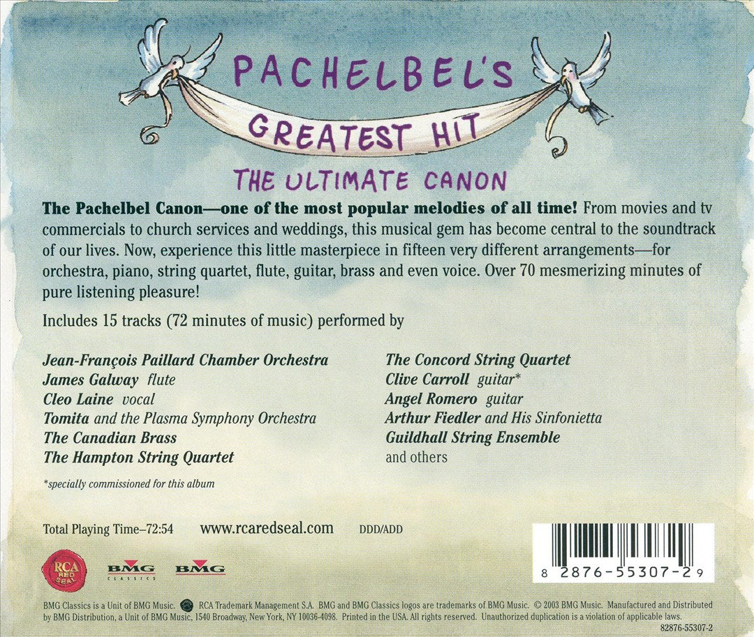 Pachelbel's Greatest Hit: The Ultimate Canon cover art