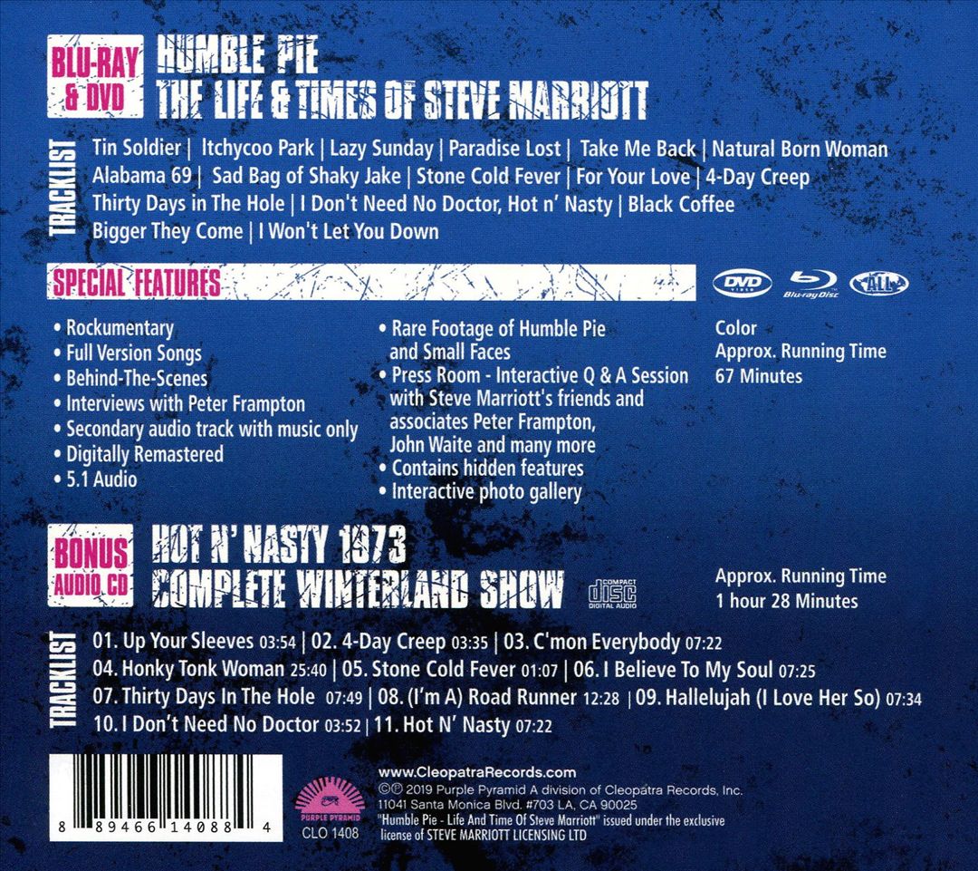 Humble Pie: Life and Times of Steve Marriott cover art