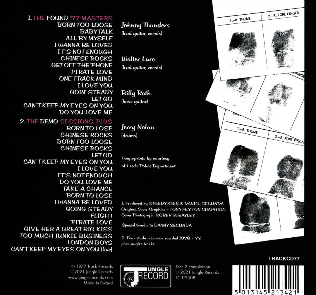L.A.M.F. (The Found '77 Masters + Demos) cover art