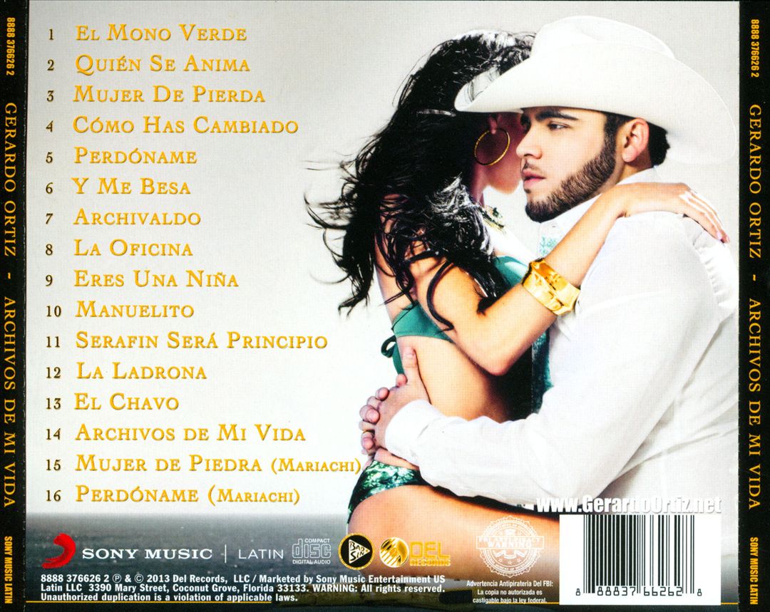 Archivos de Mi Vida cover art