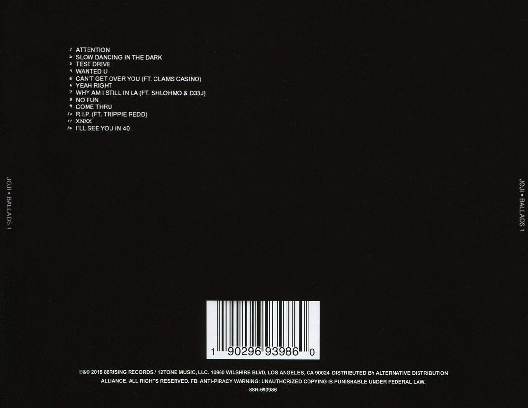 Ballads 1 cover art