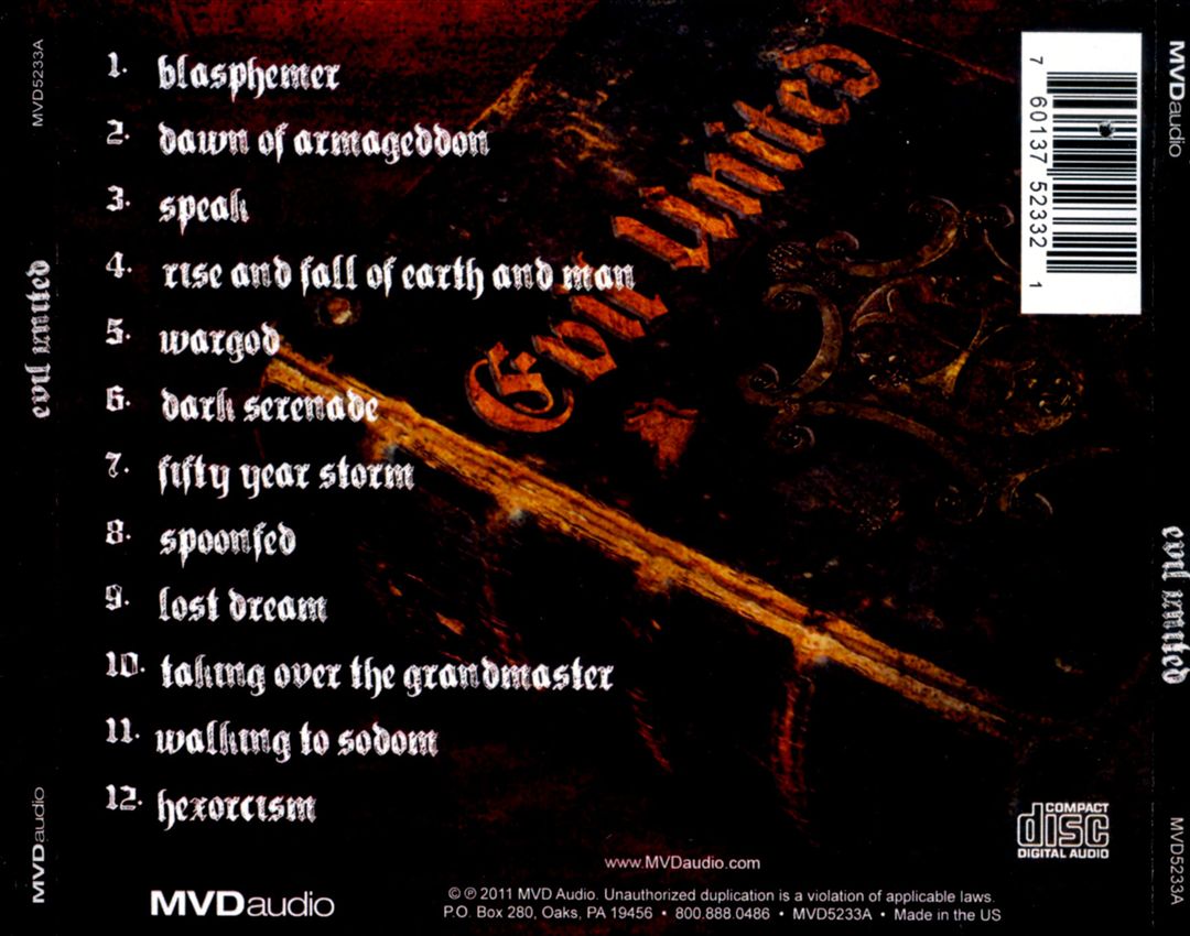 Evil United cover art