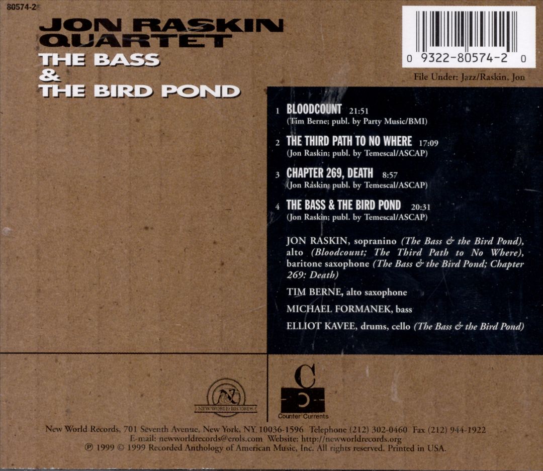 Bass & Bird Pond cover art