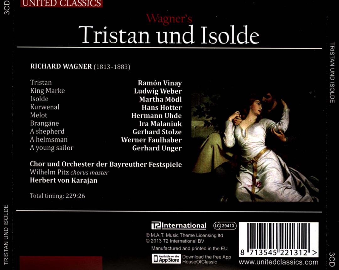 Wagner's Tristan und Isolde cover art