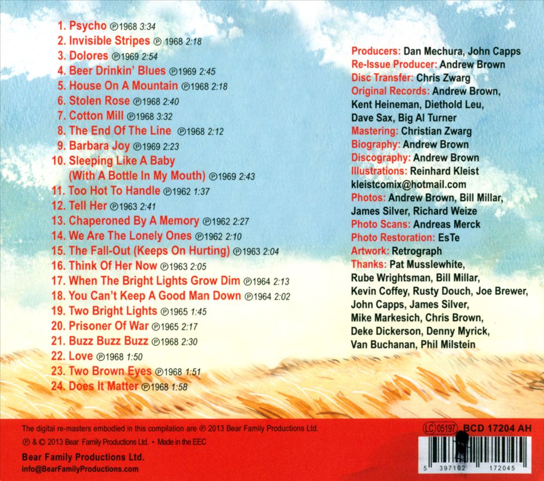 Psycho: The K-Ark & Allstar Recordings, 1962-1969 cover art