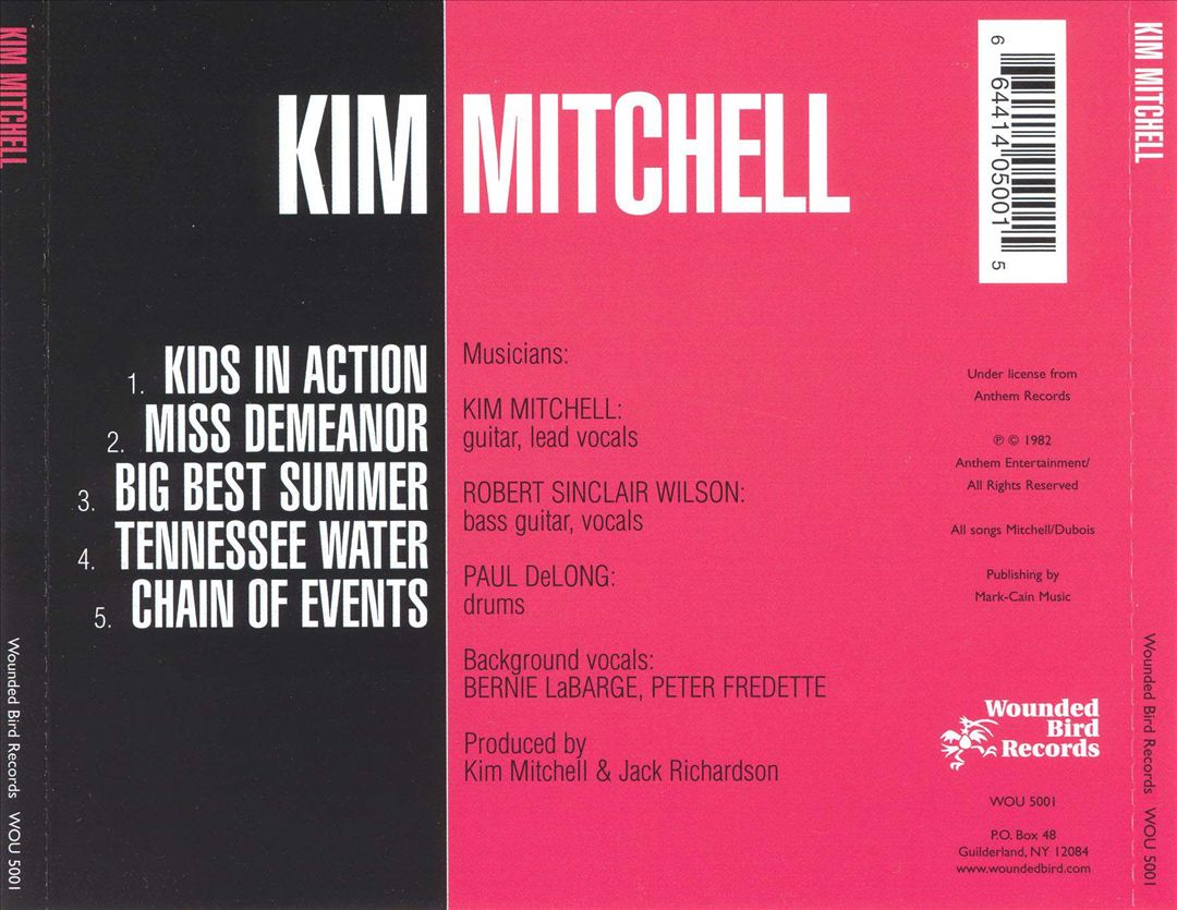 Kim Mitchell cover art