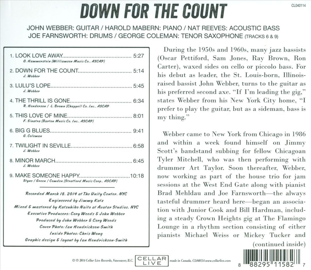 Down for the Count cover art