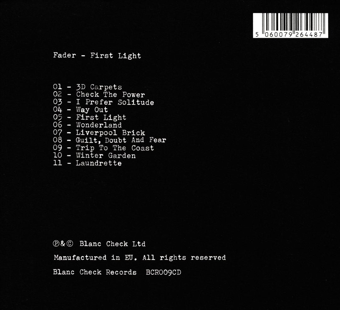 First Light cover art